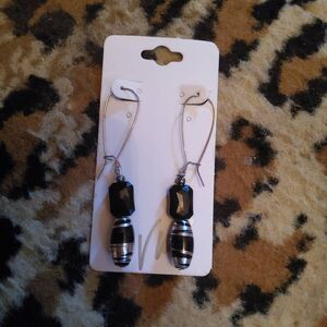 Silver Spark Earrings